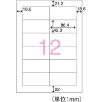 ジョインテックス 再生OAラベル 12面 冊100枚 A225J 1パック