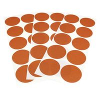 カモ井加工紙 mt 丸シールシート マットバーントオレンジ MTSEAS04 1個(30枚入)