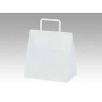 福助工業 紙袋 紙手提袋 ラッピーバッグNo.11 晒無地 00112116 1袋(50枚)