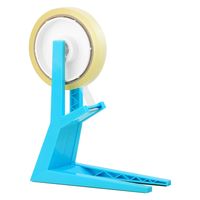 ナカバヤシ テープカッターＴＡＴＥＴＡストレート NTCーTS01B ブルー 1セット（1個×5）