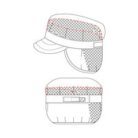 ガードナー CR4920-0 キャップ(ヘアーネット付き) CR4920-0-フリー 1枚