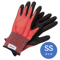 パナソニック タングステン耐切創手袋「デイリーユース」 レギュラーシリーズ SS レッド WKTG3TR 1双