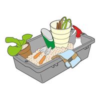 藤原産業 千吉 ガーデニングトロ舟 25L 66641 1セット(4個)（直送品）