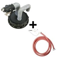 アクアシステム 自重落下液取ホースセット JEHーBK5 1ケ（直送品）