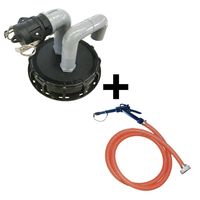 アクアシステム 自重落下液取ホースセット JEHーBKA3 1ケ（直送品）