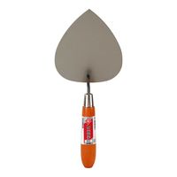 藤原産業 赤長 レンガ鏝 #2 15966 1セット(6個)（直送品）