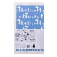 MOOMIN（ムーミン）　水切りスポンジマット　ムーミンシルエット　1枚