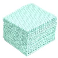 カウンタークロス D-cloth ハーフ 約30×30cm 不織布 ボックスタイプ グリーン 1箱（100枚入）大日産業