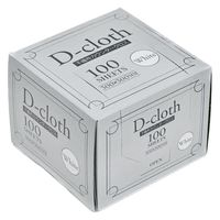 カウンタークロス D-cloth ハーフ 約30×30cm 不織布 ボックスタイプ ホワイト 1セット（1箱（100枚入）×5）大日産業