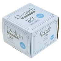 カウンタークロス D-cloth ハーフ 約30×30cm 不織布 ボックスタイプ ブルー 1セット（1箱（100枚入）×5）大日産業