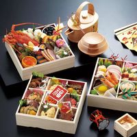 ヤマコー 白木・おせち用重箱 6.5寸 3段 27270 1個（直送品）