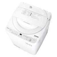 シャープ 【軒先渡し】清潔&節水穴無し槽 全自動洗濯機 ES-GE7J-S 1台（直送品）