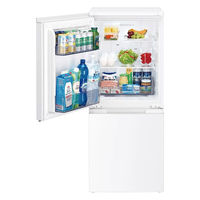 シャープ 【軒先渡し】つけかえどっちもドア 152L 2ドア冷蔵庫 SJ-D15P-W 1台（直送品）