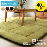 イケヒコ・コーポレーション スムース こたつ敷 ベージュ 190×190cm 1161580020809 1個（直送品）