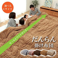 イケヒコ だんらん布団 掛布団 ブルー 190×240cm 1181571040286 1個（直送品）