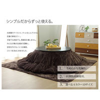 イケヒコ フラン 掛布団 ブラウン 205×245cm 1380000002874 1個（直送品）