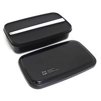 オーエスケー お弁当箱 1段 850ml 食洗機対応 電子レンジ対応 抗菌 416445 1個（直送品）