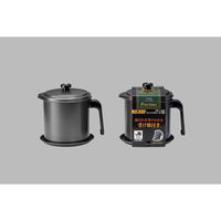 高木金属工業 オイルポット 1.3L 受け皿付 プレシャス 日本製 416954 1個（直送品）