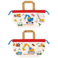 スケーター 弁当袋 巾着袋 ランチバッグ ランチ巾着 キャラクター はたらくクルマ 416980 1個（直送品）