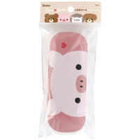 スケーター メガネケース Pompons キャラクター ハード ブタ 441210 1個（直送品）