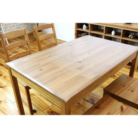 明和グラビア テーブルマット 防水 80cm×120cm 4人掛け ビニール 441943 1個（直送品）