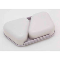 オーエスケー 弁当箱 1段 465ml おにぎりランチケース ピーナッツ ファンシー パープル 456290 1個（直送品）