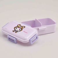 スケーター 弁当箱 1段 530ml 抗菌 ふわっと キャラクター KUかぶりもの 414459 1個（直送品）