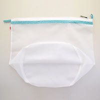 カワタキコーポレーション まるめてポイ 出し入れカンタン洗濯ネット ギンガムグリーン 1個