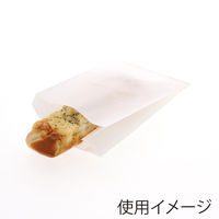 NF耐油ガゼットパック 中 白無地 1袋（100枚入）