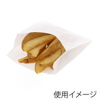 NF耐油ポテト袋  白無地 1袋（100枚入）