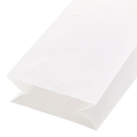 NF耐油角底袋 No.6 白無地 1袋（100枚入）