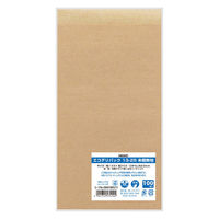 エコデリパック 13-25 未晒無地 1袋（100枚入）