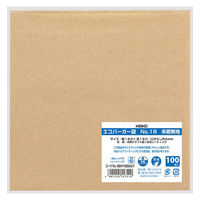 エコバーガー袋 No.18 未晒無地 1袋（100枚入）