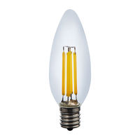 朝日電器 フィラメントLED電球シャンデリアC/D LDC4CL-G-E17/D-F339 1個（直送品）