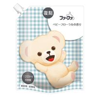 【復刻！第7弾】復刻ファーファ ベビーフローラル 詰め替え 1200mL 1セット（1個×3） 柔軟剤 NSファーファ