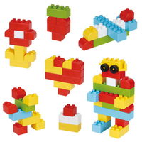 カワダ おおきなダイヤブロック はじめてのブロックあそび ボックス(増量版) OD-02A 1個