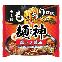 明星 麺神 鶏コク醤油 1セット（1個×6） 明星食品