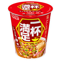 一杯満足 しょうゆ味ヌードル 60g 1セット（1個×6） 明星食品