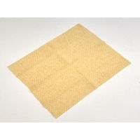 日東社 紙エンボスおしぼり未晒 平型 177×220mm 1ケース(2000個)（直送品）