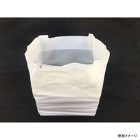 まつもと合成 レジ袋 古紙回収スカンジーバッグ 無地 乳白 00415511 1ケース(1000個(100個×10))（直送品）