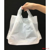 まつもと合成 レジ袋 外リップスカンジーバッグ 弁当用(LL) 無地 乳白 00415623 1ケース(1000個(100個×10))（直送品）