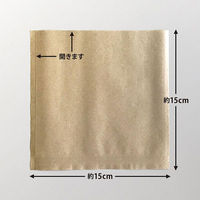 バーガー袋S(茶) DELI WRAPIN' 業務用 100枚入 00432305 1点（直送品）