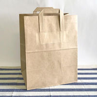 紙手提袋 フォールドバッグ L 業務用 25枚入 00432331 1点（直送品）