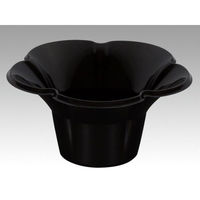 サンナップ かき氷カップ ミニフルール NERO 00577616 1袋(80個)（直送品）