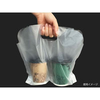 ミヤゲン レジ袋 キャリーカップ 2個用 00597408 1ケース(1500個(100個×15))（直送品）