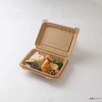 弁当容器 エコデリS クラフト 00694763 1ケース(300個(50個×6))（直送品）