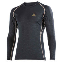 BT パワーストレッチデオドラントロングスリーブクルーネックシャツ LL 62.ブラックモカフッラ×ゴールド 00745003（直送品）