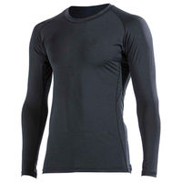 BT パワーストレッチデオドラントロングスリーブクルーネックシャツ L 11.ブラック 00745007 1ケース(60個(5個×12))（直送品）