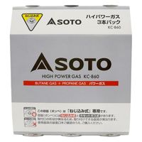 新富士バーナー 付属品 ハイパワーガス3本パック KC-8601 00754899 1ケース(10個)（直送品）