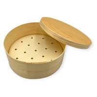 山田曲物 わっぱ 50号 穴有 レンジ可 国産赤松 00768186 1ケース(110個)（直送品）